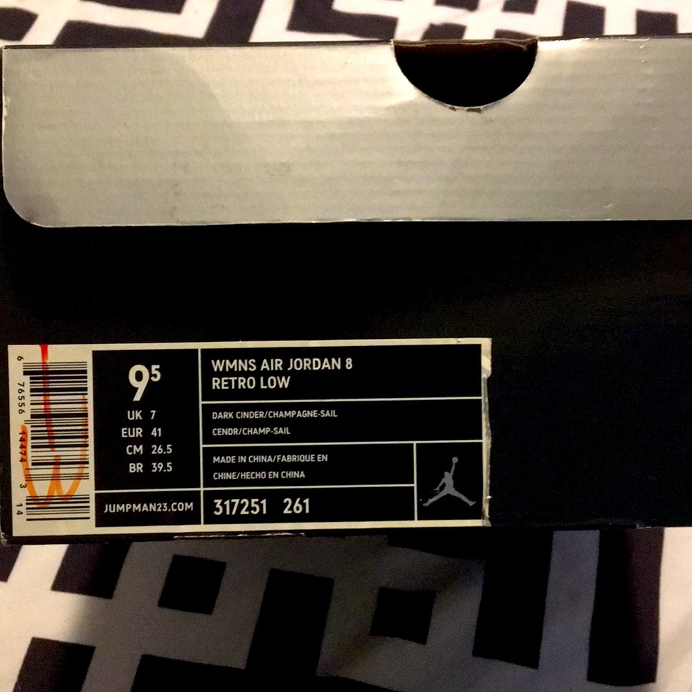 Air Jordan #8 low top retro